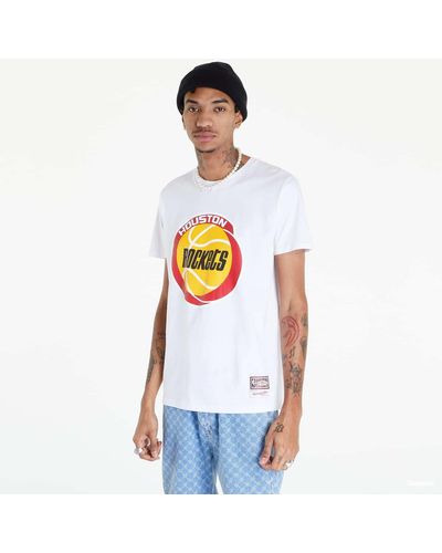 Mitchell & Ness Team logo tee - Blanc