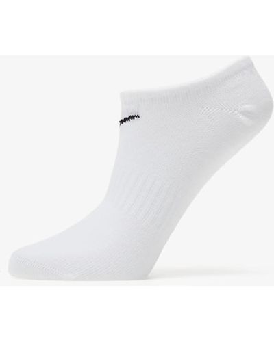 Nike Everyday cotton lightweight no show socks 3-pack - Weiß
