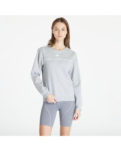 Nike W nsw millenium essential fleece hoody - Blau