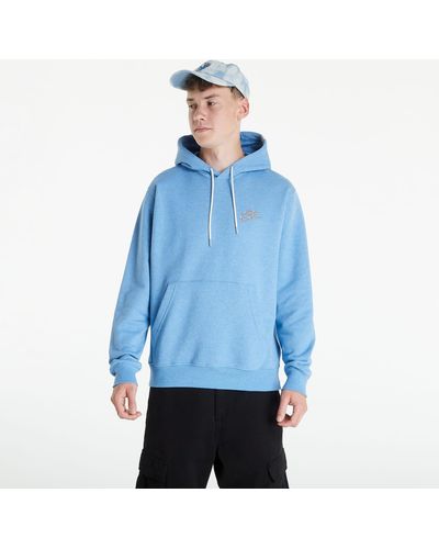 Nike Nsw revival fleece pullover hoodie c dutch blue/ white - Blau