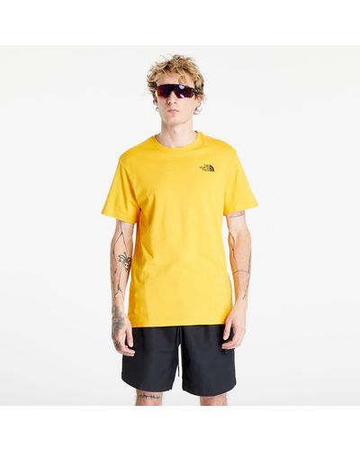 The North Face S/s Red Box Tee Summit Gold - Yellow