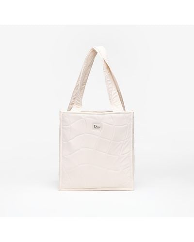 Dime Quilted tote bag - Natur