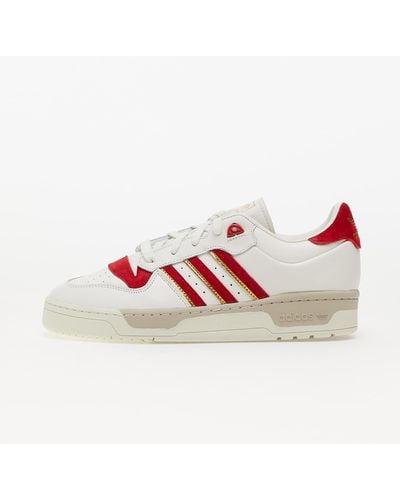 adidas Originals Adidas Rivalry 86 Low Cloud / Team Power Red 2/ Ivory - White