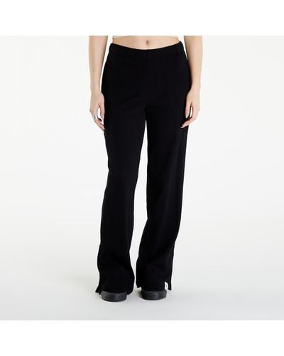 Calvin Klein Jeans Variegated Rib Woven Pants - Black