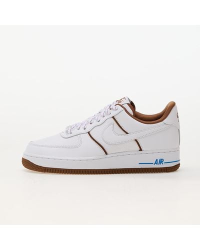 Nike Air force 1 '07 lx white/ white-lt british tan-photo blue - Bianco