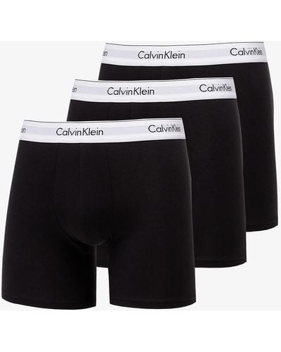 Calvin Klein Modern Cotton Stretch Boxer Brief 3-pack / / - Black