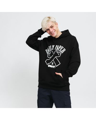 Sweatshirts & Sweaters Daily Paper - Panit logo hoodie - 2311072BLACK
