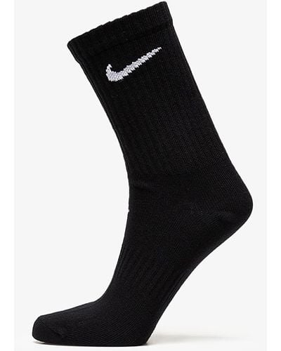 Nike Sokken 6 Paar One Quater Socks Korte Sokken Enkelhoog Wit Zwart Gemengd