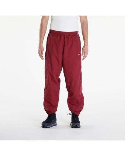 Nike Solo Swoosh Track Pants Team Red/ White - Rood