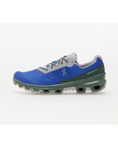 On Shoes W Cloudventure Waterproof 2 Cobalt/ Ivy - Blue