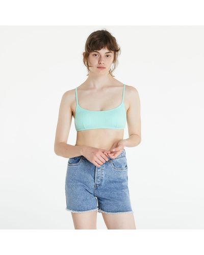 Ellesse So Dazed Bralette Bikiny Top Turquoise - Blue