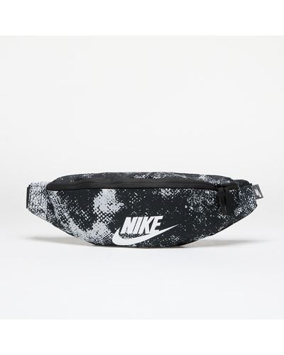 Nike Heritage hip pack white/ black/ summit white - Schwarz