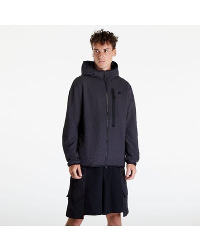 Nike Lined woven full-zip hooded jacket - Blau