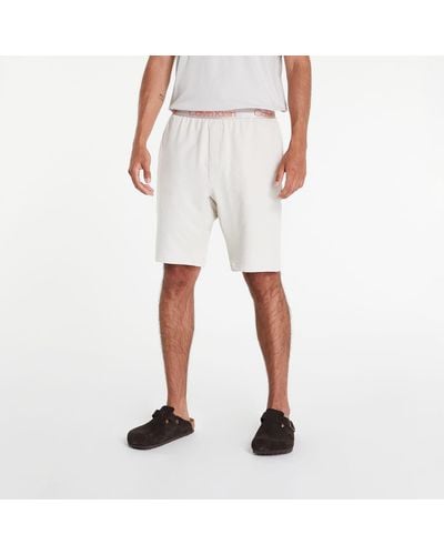 Calvin Klein Modern structure pyjama shorts - Natur