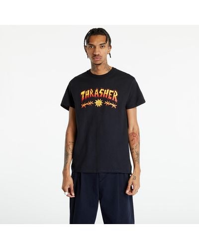 Thrasher Sketch T-shirt - Zwart