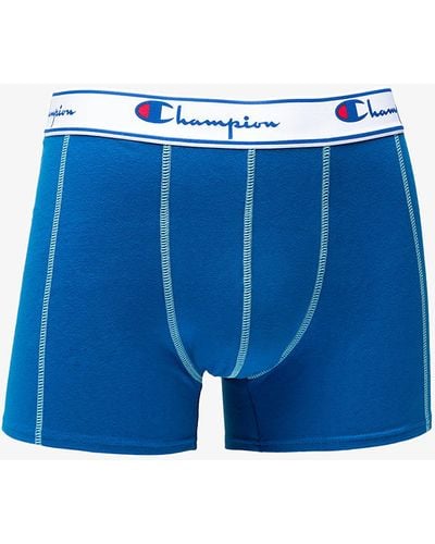 Champion 3pack Boxers Black/ Red/ Blue - Blauw