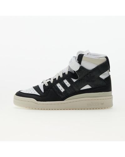 adidas Originals Adidas forum 84 hi w ftw white/ core black/ aluminium - Nero