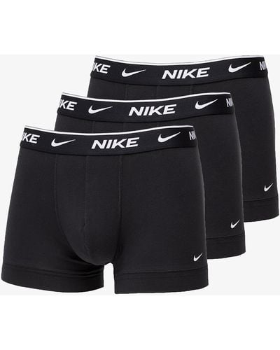 Nike Dri-fit Trunk 3-pack White/ Grey Heather/ Black - Meerkleurig