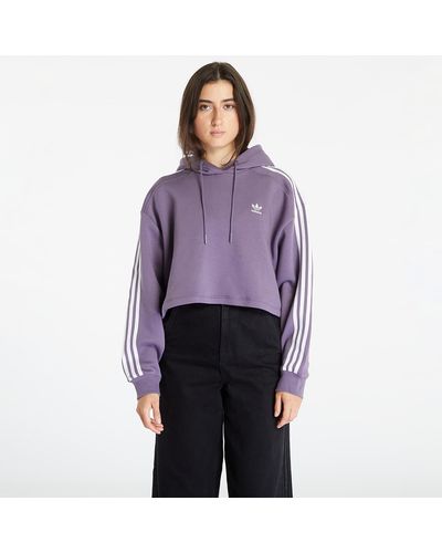 adidas Originals Adidas Hoodie Cropped Shale Violet - Purple