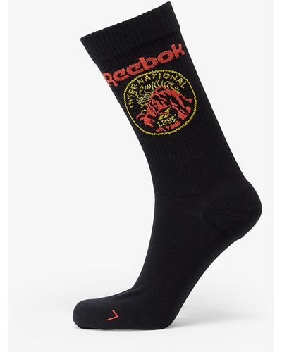 Reebok Classics Outdoor Socks 1-Pack Black - Schwarz