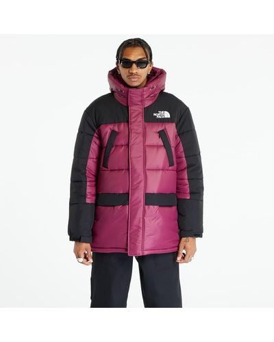 The North Face Hmlyn Insulated Parka Boysenberry/ Tnf Black - Red