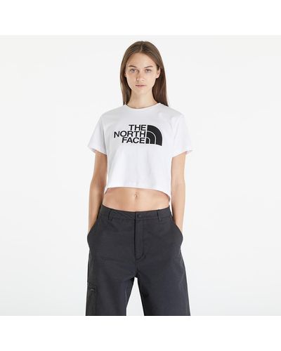 The North Face S/s Cropped Easy Tee - Gray