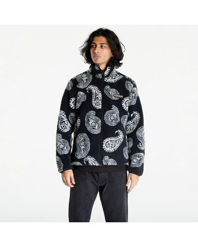 Napapijri Holiday Full-zip Sweatshirt Paisley - Black