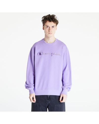 Champion Crewneck Sweatshirt - Purple