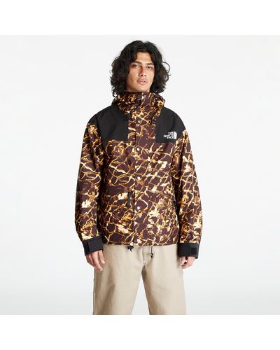 The North Face 86 Retro Mountain Jacket Coal Wtrdstp/ Tnf Black - Brown
