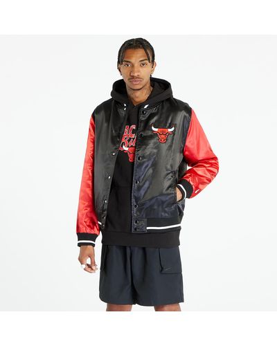 KTZ Nba Satin Bomber Chicago Bulls / Front Door Red