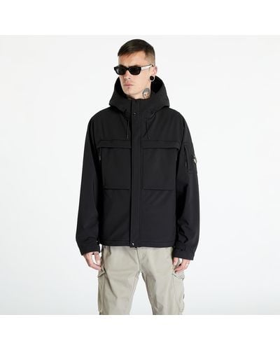 C.P. Company C.p. Shell-r Hooded Jacket - Zwart