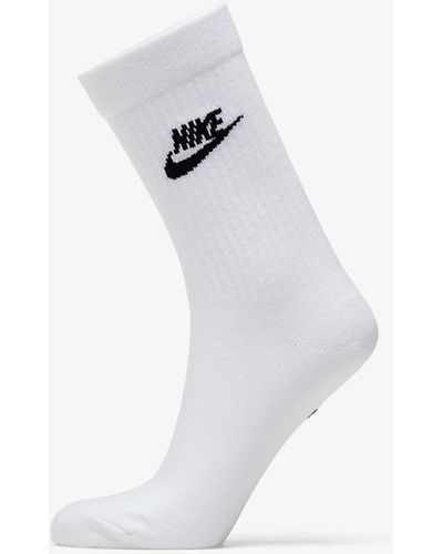 Nike Sportswear Everyday Essential Crew Socks 3-Pack Multi-Color - Blanc