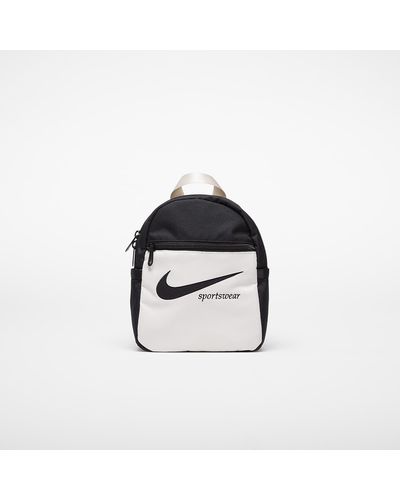 Nike Futura Plaid Mini Backpack Black/ Light Orewood Brown/ Black - Schwarz