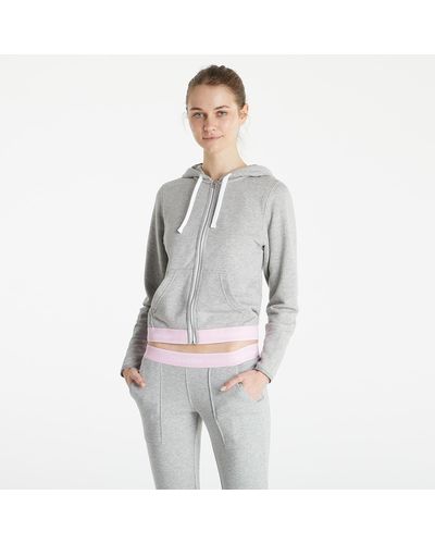 Calvin Klein Full zip hoodie gray - Grau