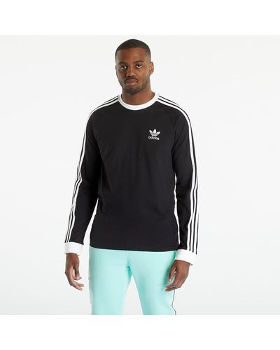 adidas Originals Adidas Adicolor Classics 3-stripes Long Sleeve T-Shirt Black - Schwarz