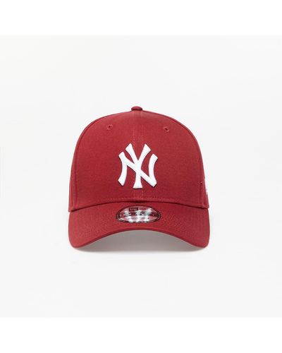 KTZ 9forty Mlb New York Yankees Cap Bordeaux - Red