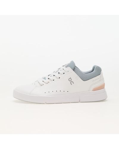 On Shoes W The Roger Advantage/ Rosehip - Bianco