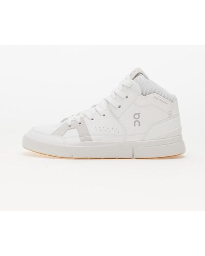 On Shoes M The Roger Clubhouse Mid / Sand - White