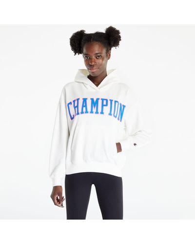 Champion Hooded Sweatshirt Way - White