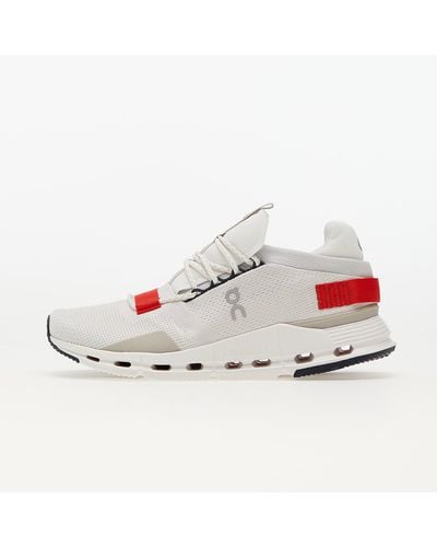 On Shoes M Cloudnova White/ Red