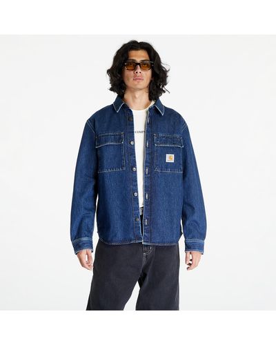 Carhartt Manny shirt jacket - Blau