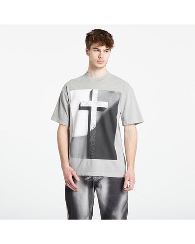 Pleasures Cross T-shirt Gray