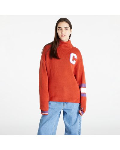 Champion Crewneck Sweater - Red