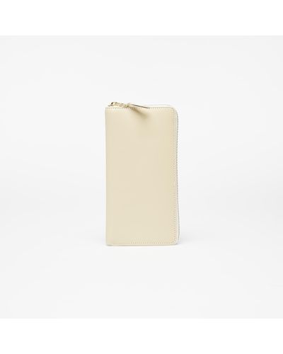 Comme des Garçons Comme Des Garçons Wallet Classic Color Leather Wallet Off White - Natural
