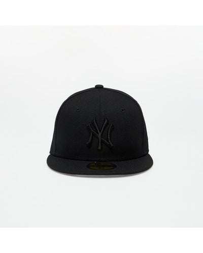 KTZ Cap 59Fifty On New York Yankees Cap - Black