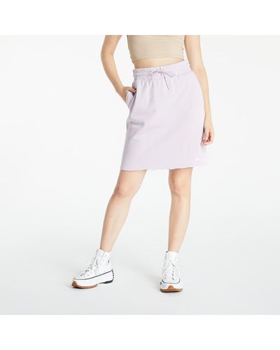 Nike Sportswear w icon clash skirt iced c/ light violet - Weiß
