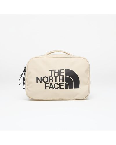 The North Face Base Camp Voyager Toiletry Kit Gravel/ Tnf Black - Natural