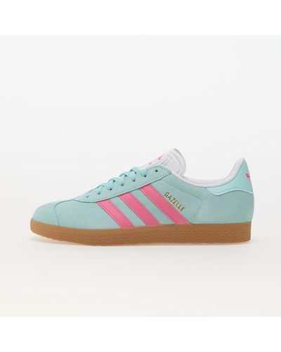 adidas Originals Sneakers Adidas Gazelle W Flash Aqua/ Lucid Pink/ Offwhite Us 8.5 - Blue