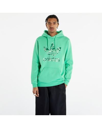 adidas Originals Adidas Graphics Camo Infill Hoodie Semi Screaming - Green
