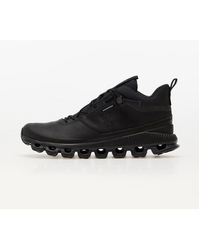 On Shoes W Cloud Hi Waterproof All - Black